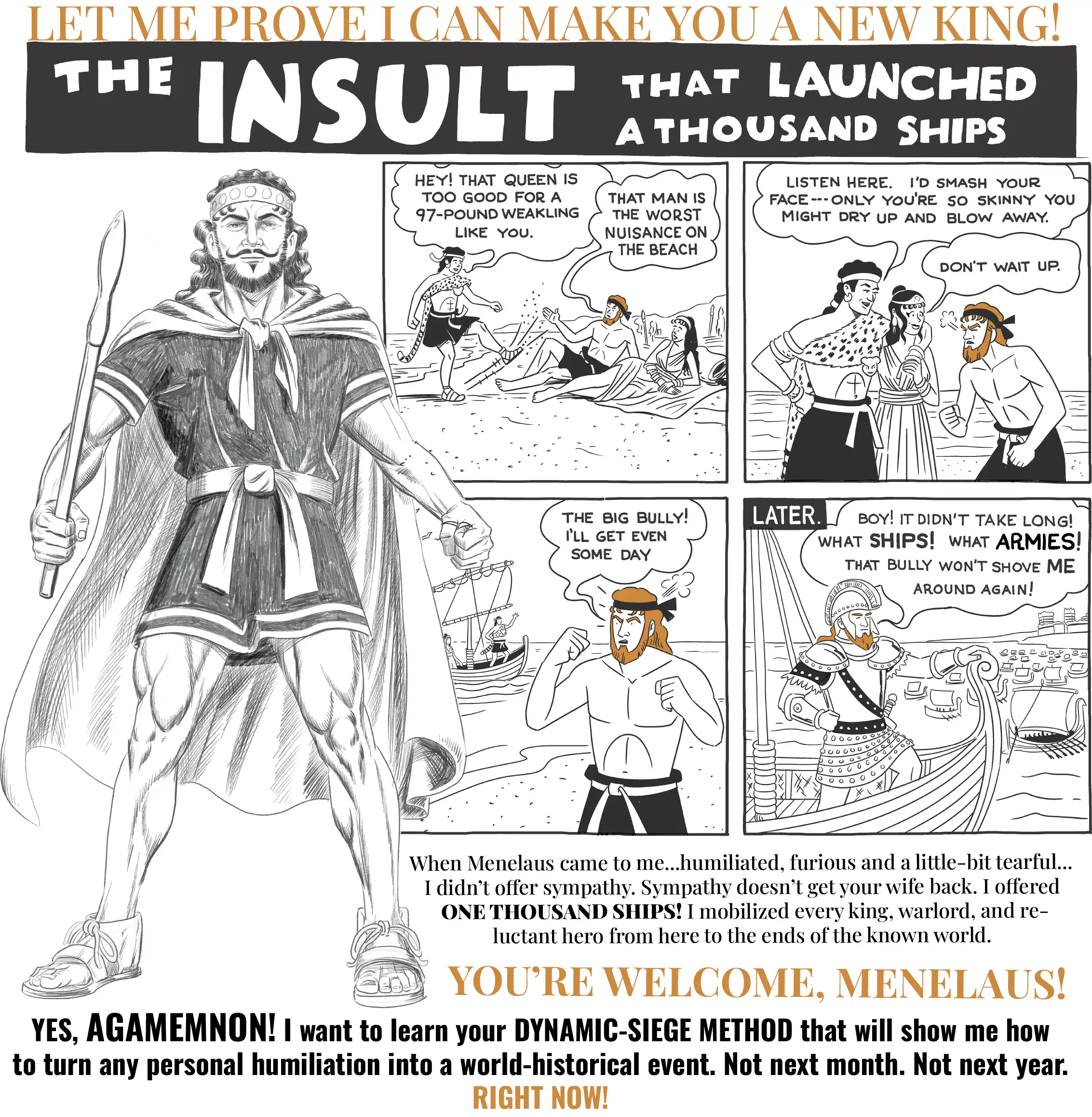 Agamemnon Insult Parody