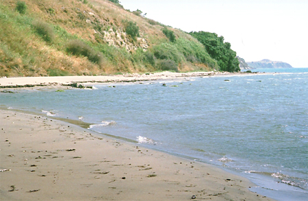 Aegean Coast below the Sigeum Ridge